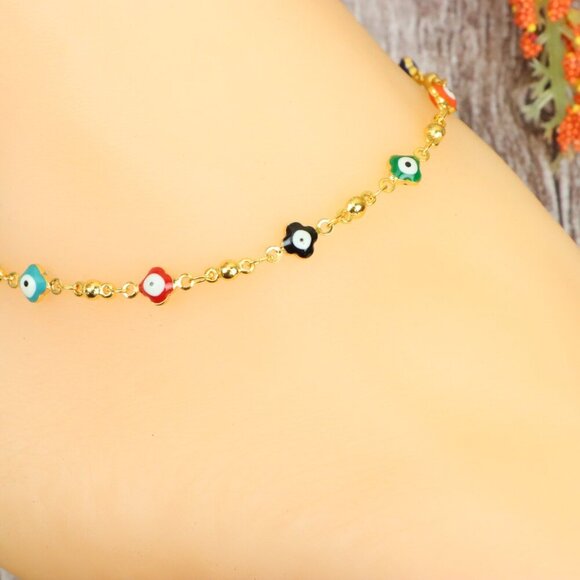 Dainty Anklet for Women – Elegant Everyday Jewelry & Perfect Gift | MLCRC1895 - Picture 8 of 10